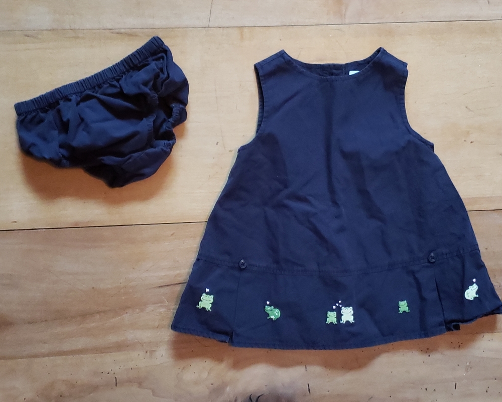 GYMBOREE 3-6mths Dress + Diaper Cover